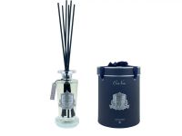 CHAMPAGNE ROSE  Диффузор  500 мл серебряный декор Д  21х17х17 см