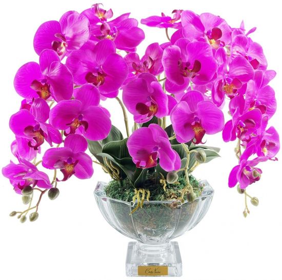 Орхидея в вазе, розовая, CPO09, COTE NOIRE