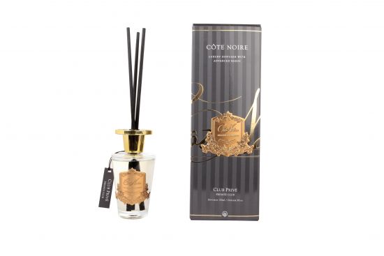 Диффузор, золотой декор, 150 мл, Д  30х10,5х10,5 см, CLUB PRIVE, COTE NOIRE GMDL15025