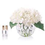 Гортензии цвет белый, 2 спрея,  Д  32х26х26 см HYDRANGEAS white, арт. LHY01 COTE NOIRE