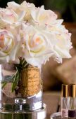 Большой букет роз,  2 спрея,  бледно-розовый, Д  32х26х26 см GRAND BOUQUET Blush, арт. LTW02 COTE NOIRE